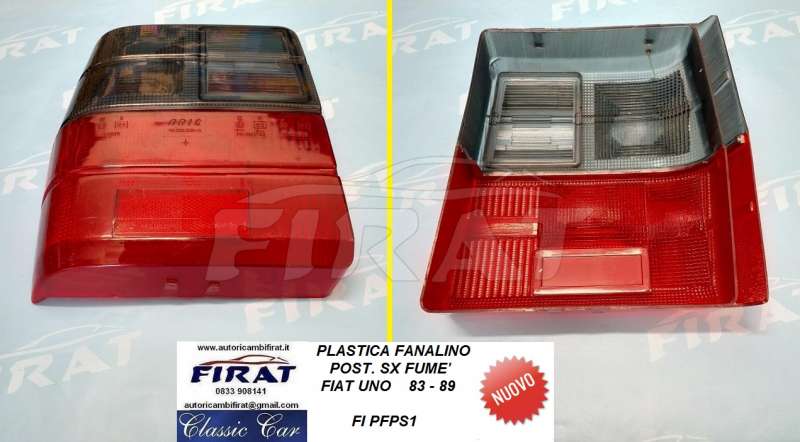 PLASTICA FANALINO FIAT UNO 83 - 89 POST.SX FUME'